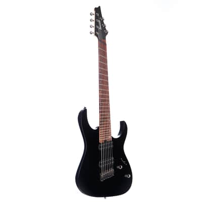 Ibanez Standard RGMS7-BK Multiscale 7-String Black - Electric Guitar image 1