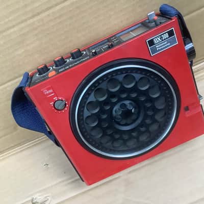 National Panasonic GX 300 vintage Radio Japan Red RF 888JB portable Radio image 15