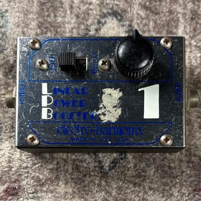 1980s Electro-Harmonix LPB1 Linear Power Booster Vintage Overdrive Distortion Guitar Effect Unit! image 1