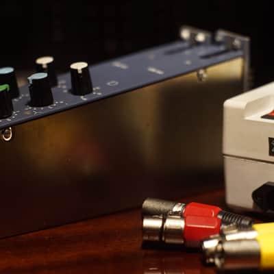Vintage Tesla Epp102 channel strips-Plug-and-Play with PSU & Cables image 6
