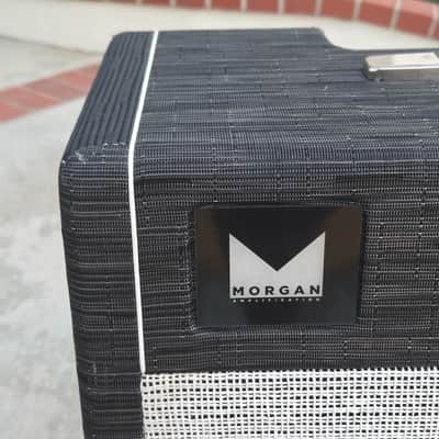 Morgan AC20 Deluxe 1x12 Combo, Celestion Alnico Blue, EF86, Signed Pre-BAD Joe Morgan Build, Mercury Magnetics image 2