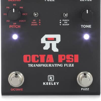 Keeley Octa Psi Transfigurating Fuzz Pedal with Polyphonic Pitch Shifting image 2