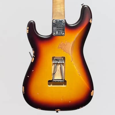 EVH Frankenstein "Frankie" Relic Electric Guitar - Sunburst image 4