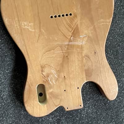 Fender John 5 Ghost Telecaster guitar body red binding base coat image 5