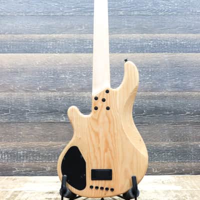 Lakland Skyline Series 55-01 Deluxe Spalted Maple Natural 5-String Electric Bass image 3