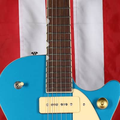 Gretsch G2215-P90 Streamliner Junior Jet Club -  Ocean Turquoise image 4