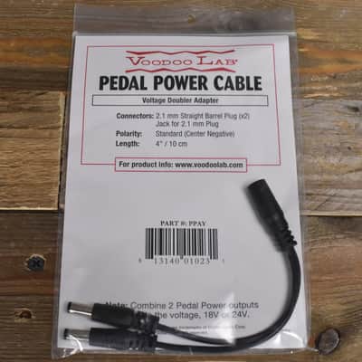 Voodoo Lab PPAY Voltage Doubler Adapter Cable image 1
