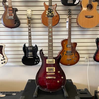 Wolf PRS-Style Red Burst image 2