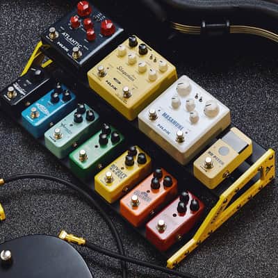 NUX NPB-M Bumblebee medium Guitar Pedal Board with Bag image 3