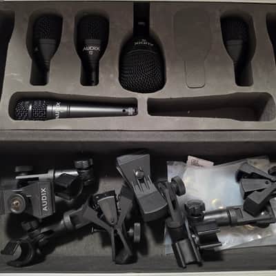 Audix FP5 Fusion Series 5 Piece Mic Pack 2010s - Black image 3