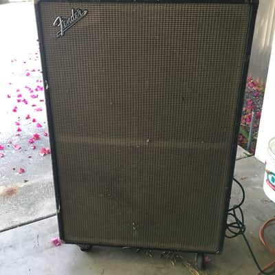 Fender Bassman Cabinet 1960's (Black) 2 x 15/Jon Sidel Collection image 2