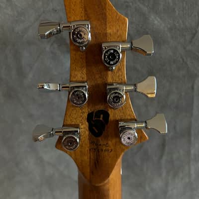 96 art Solid Body Set Neck Doublecut Jr Mahogany and Maple Guitar - Custom Handmade image 13