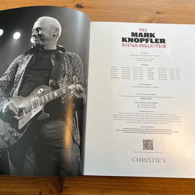 Original catalogue Mark Knopfler guitar auction Christie's 2024 image 3