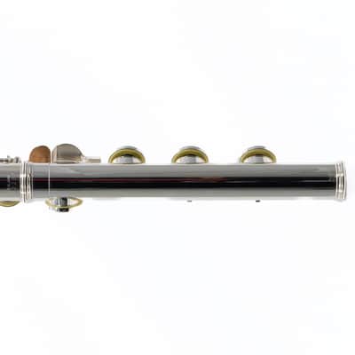 Yamaha Model YFL-777HCT Artist Solid Silver Professional Flute MINT CONDITION image 15