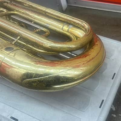 Yamaha YBB-321 Bb Concert Tuba with case image 6