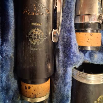 Vintage Selmer Paris S Series 9 1960 - Grenadilla Wood Clarinet image 4