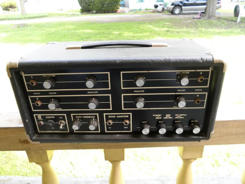 Vintage Garnet - "ZAK" - Stencil Tube Amp Head 2X 6L6 power image 1