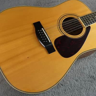 Yamaha L12-5A 12-String Acoustic Guitar MIJ w/ Original Hard Case image 5