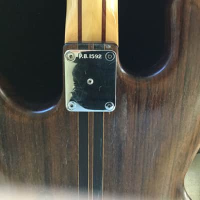 WAL Rare Transition Probass to MK1 1980 Mohagany Core image 5
