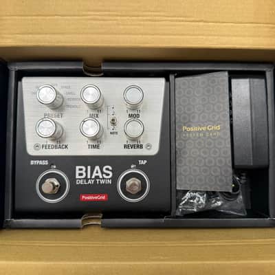 Positive Grid PDLT111 Bias Delay Twin Guitar Effect Pedal +