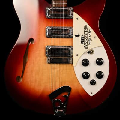 Rickenbacker Pete Townshend Signature 1998PT (Number 53 of 250) from 1987 in Fireglo with original Hardcase image 4