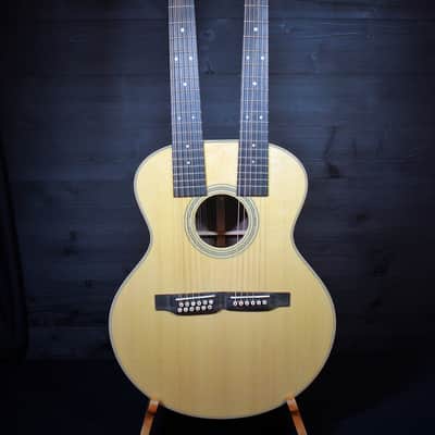 Martin Grand J-28E DN Rosewood Double Neck 12/6 String Acoustic-Electric Guitar image 2