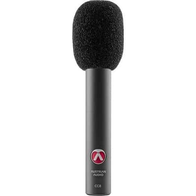 Austrian Audio CC8 Stereo Set Includes: 2 x CC8 Cardioid True Condenser Microphones, 2x OCH8 Mic Clip, 2x CCW8 Windshield, SB1 Stereo Bar, Transport Case image 2
