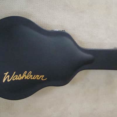 Washburn HB-36 2018 - Vintage Matte Tabacco Sunburst with Original Hard Shell Case Mint-New image 12