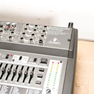 Behringer EuroPower PMP5000 1200W 20-Channel Powered Mixer CG012UK image 5