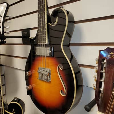 Eastwood Matched Set - Electric Left Hand "the Cosey" Mandola and "MDG" Mandolin - Sunburst image 9