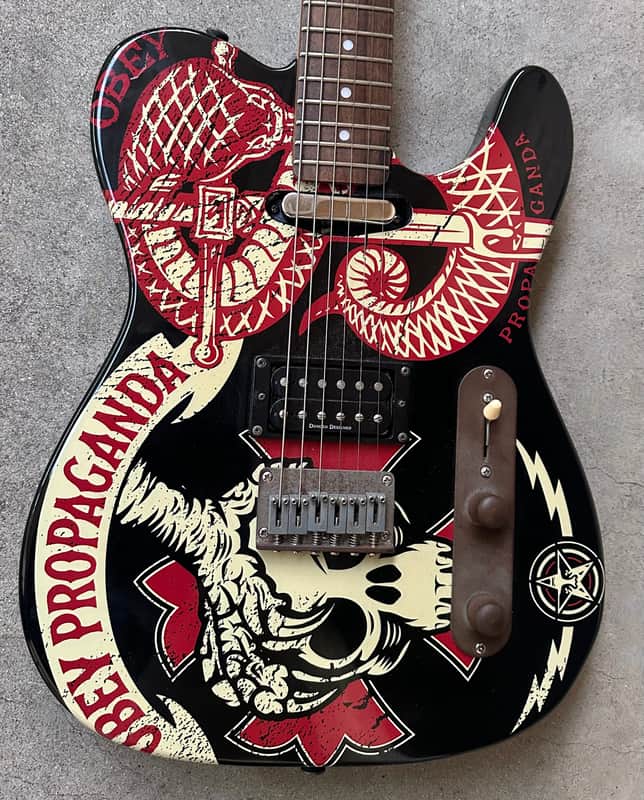 ハードレリック！Squier Telecaster× OBEY Graphic Squier Obey Telecaster | Reverb