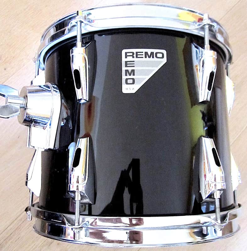 10" x 9" REMO Quadura Tom Drum image 1