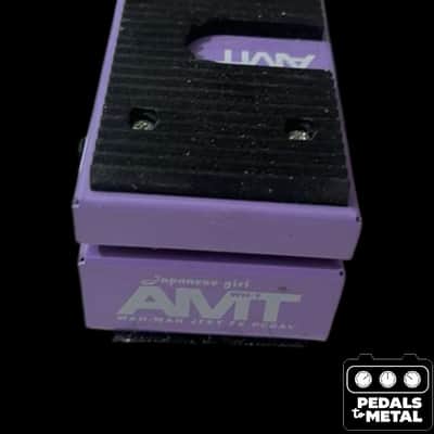 AMT Electronics WH-1 Japanese Girl Optical Wah 2010s - Purple - X18312 image 3