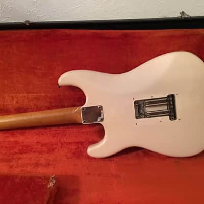 Fender Stratocaster 1959/'60 - Old Olympic White Stage Player image 10