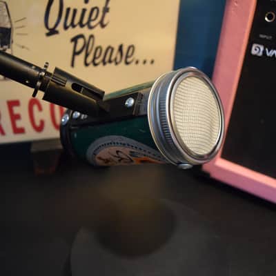 Lo Fi Beer Can Microphone - 1950s Boeing Wind Tunnel Old Stock Rainier image 5