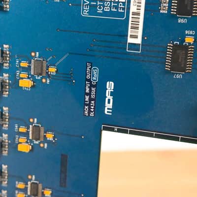 Midas DL443 Analog 8 Input, 8 Output Card with 1/4" TRS Connectors CG01ZG5 image 7