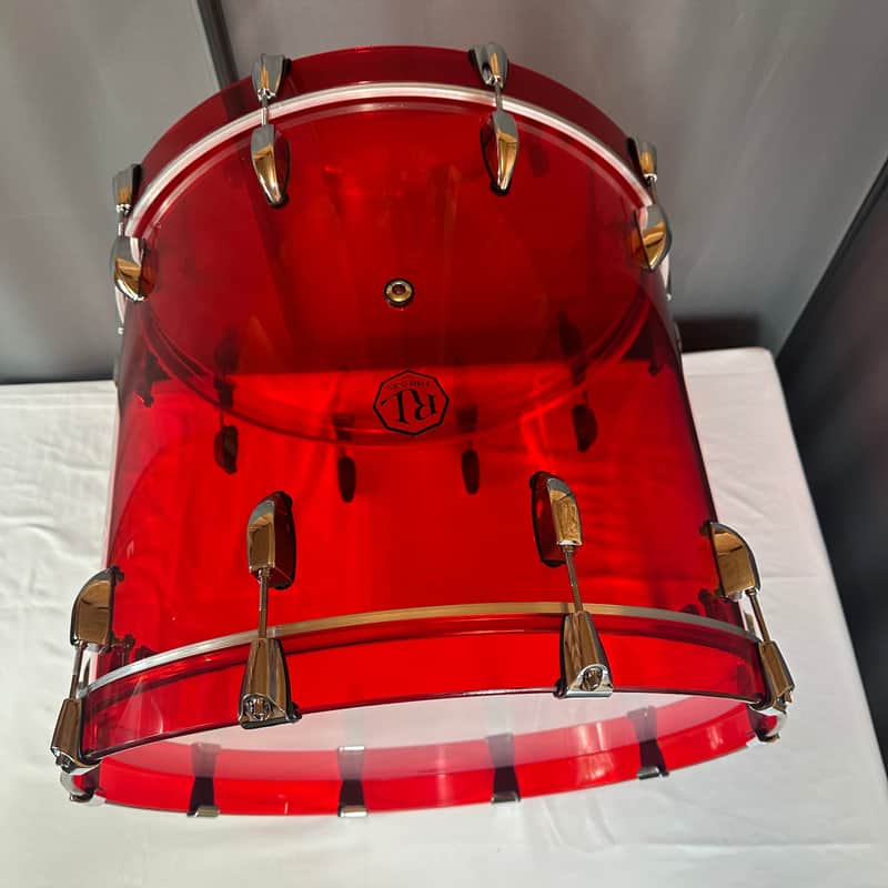 Red Seamless Acrylic 20"x16" - Bass Drum image 1