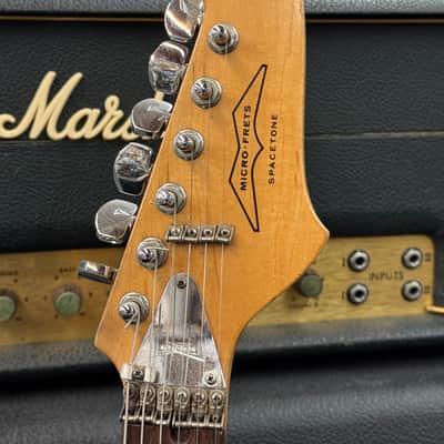 Micro-Frets Spacetone 70s - Martian Green Burst image 4