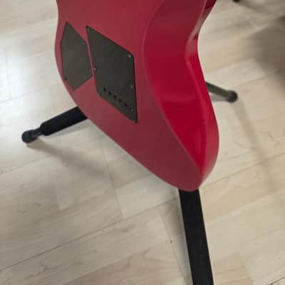 ESP THE JUNIOR Ferrari Red Jackson lawsuit headstock Japanese Super Strat MIJ JAPAN image 14