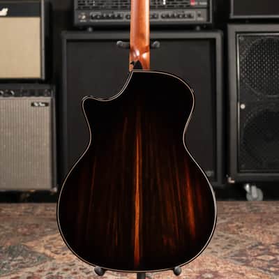 Taylor (1 of 42) Builder's Edition 814ce LTD Grand Auditorium Acoustic/Electric Guitar - Macassar with Hardshell Case image 8