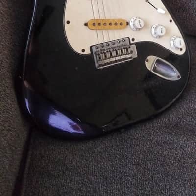 MIJ Stratocaster Cimax Stratocaster 1980 Black image 8