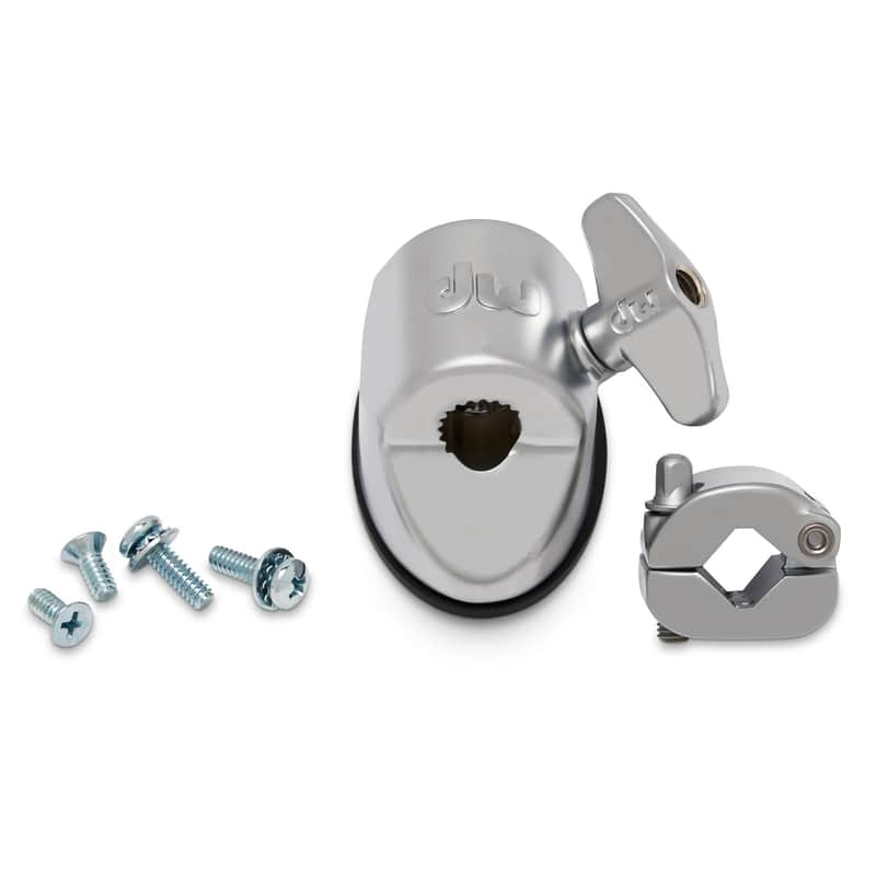 DW Collector's Series Tom Bracket, Satin Chrome image 1