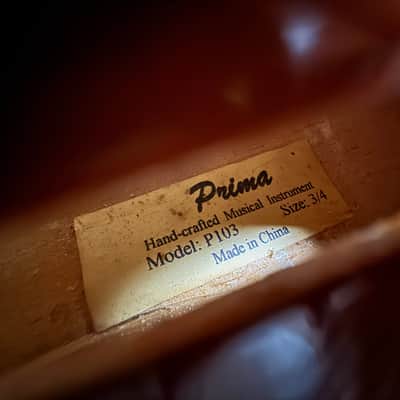 Prima PI03 3/4 Violin Outfit w/ Bow & Case - Used, Good Condition image 3