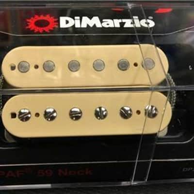 DiMarzio DP274-CR 59 PAF Humbucker Electric Guitar Neck Pickup Cream image 2