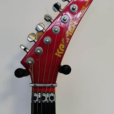 Kramer Focus 2000 Candy Apple Red Body - Focus 3000 Maple Neck - Frankenstein - 1980s - Gloss - **AS-IS** image 19