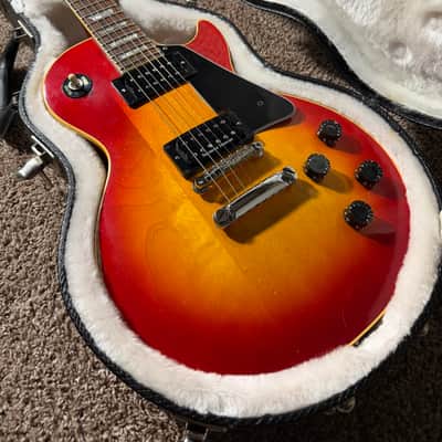 Gibson 1974 Les Paul Deluxe "Standard Conversion" - Cherry Sunburst image 9