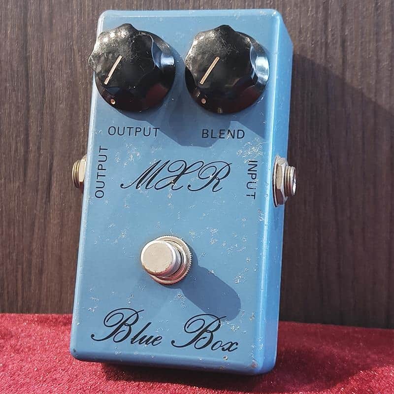 MXR VINTAGE Blue Box Script Logo BUD Case '75 image 1