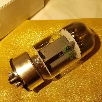 G.E Pair (2) JAN 6550A tNOS AT1000 TESTED Vacuum Tubes military perfect matched pair 0% 500V test premium Beam Power 42 Watt 1986 image 11