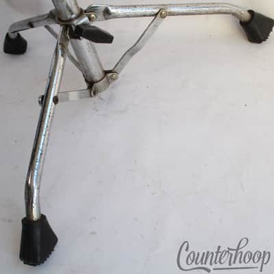 *Ludwig Hercules Snare Drum Stand Chrome Vintage Chicago 70s Plastic Set Screws* image 2