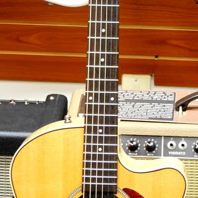 2003 Seagull Performer CW Mini-Jumbo Flame Maple Acoustic-Electric w/ Gig Bag! VERY NICE!!! image 4